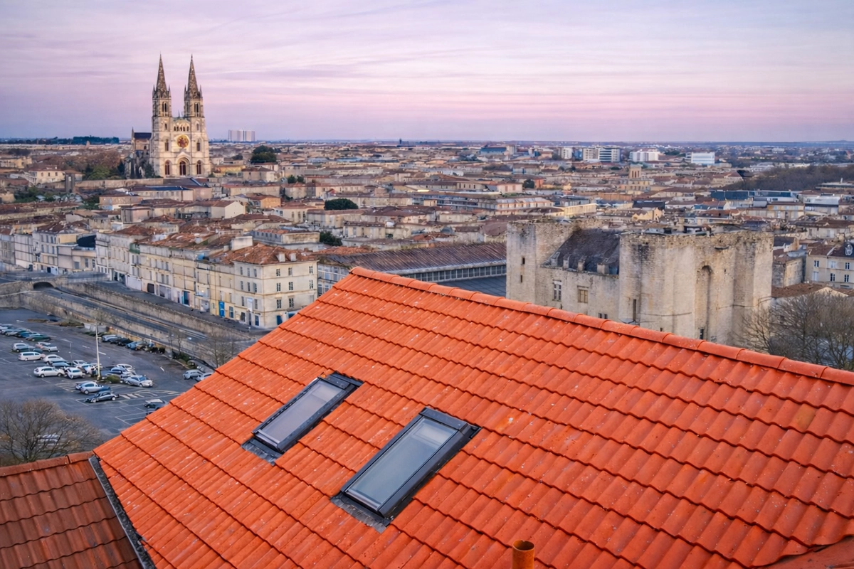 application hydrofuge sur toiture à Niort